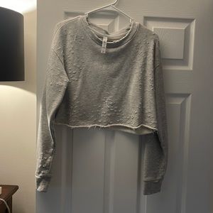 Alo cropped crew neck!